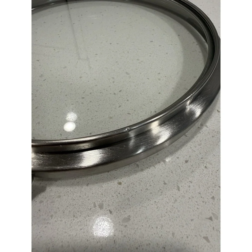 Calphalon‎ Premier Space Saving Flat Glass Replacement Lid 7 3/4